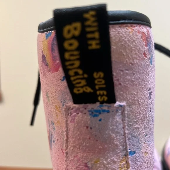 Dr. Martens Multicolor Floral Women's Boots - Picture 7 of 7